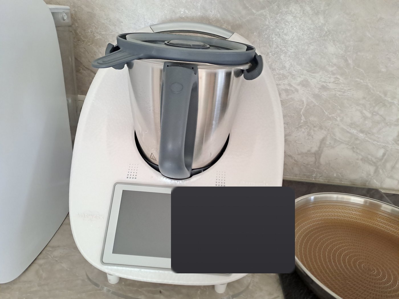 Vorwerk Thermomix on a kitchen counter